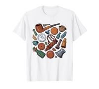 Mudlark del Tamesis Botas De Vadeo Mudlarking Tesoro Rio Camiseta