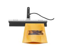 Mudshape Bolsa de papel de aluminio Kraft portátil portátil abrazadera selladora de sellado de presión caliente comercial, 12 pulgadas