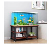 mueble acuario mesa acuario Soporte para pecera de 20 30 10 galones con ruedas y almacenamiento, sistema de estantería para acuarios de metal y madera soporte de terrario con ruedas soporte para terra