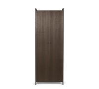Mueble Alto con Alféizar de Roble Teñido Oscuro