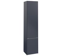 Mueble alto Subway 3.0 de Villeroy & Boch, 2 puertas, bisagra izquierda, 400x1710x362mm, C58600VQ, Color: Frente/carcasa: azul marino, mango: aluminio brillante