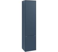 Mueble alto Subway 3.0 de Villeroy & Boch, 2 puertas, bisagra izquierda, 400x1710x362mm, C58601VL, Color: Frontal/carcasa: negro volcán, mango: negro volcán