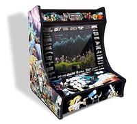 Mueble Arcade Recreativo, Joysticks con 6 Botones de Juego, Monitor de 19" 4:3, Fácil Montaje (19 Pulgadas)