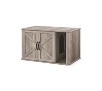 Mueble Arenero para Gatos 85 x 48,5 x 51 cm Greige Mélange