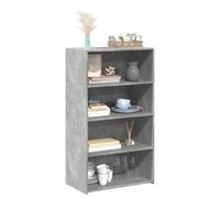 Mueble Auxiliar Cocina homcom Mueble Comedor Mueble recibidorAparador Alto Madera de ingeniería Gris hormigón 70x41x124 cm