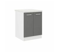 Mueble auxiliar gris plástico melamina pvc