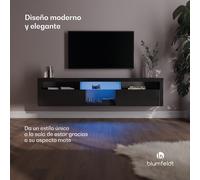 Mueble bajo armario para TV Elgin 150 x 30 x 40 cm, LED Klarstein