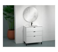 Mueble bajo de lavabo Triana (An x Pr x Al: 60 x 38 x 85 cm, Blanco)