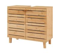 Mueble bajo lavabo epind 60x66x30 cm bambú - natural [en.casa]