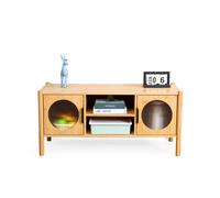 Mueble bajo para televisión Aparador Estante Banco para tocadiscos Mesa Bambú