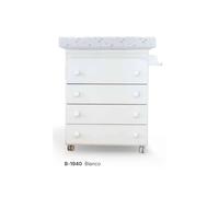 Mueble bañera cambiador B-1940 de Micuna Blanco-Estrellas Gris