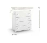 Mueble bañera cambiador B-947 de Micuna Blanco-Rabbits