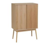 Mueble Bar con 2 Puertas de PB en Natural