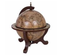 Mueble botellero globo terraqueo beige d41.6x46h cm