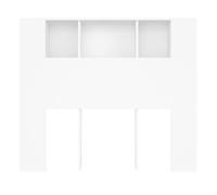 Mueble cabecero blanco 120x18,5x104,5 cm