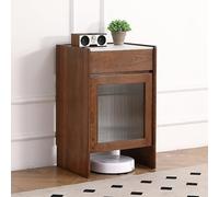 Mueble de almacenamiento al vacío con robot, mesa auxiliar con estante oculto de varios niveles para sala de estar y organización de cocina