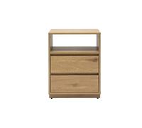 Mueble de almacenamiento con cajones acabado en madera clara de roble L50 cm SEVILLE