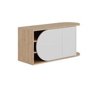 Mueble de almacenamiento de zapatos 2 puertas l104 cm - nova