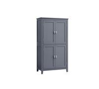 Mueble de Baño 30 x 60 x 110 cm Gris Pizarra