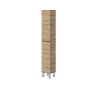 Mueble de baño auxiliar thea color roble 182x30x25cm