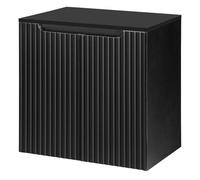 Mueble de baño bajo lavabo newport con 2 puertas 60x60x40 cm - negro [en.casa]