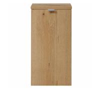 Mueble de baño bajo 'newport' con puerta mdf 30x60x40 cm - efecto roble [en.casa]