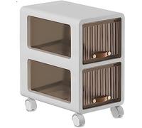 Mueble de baño Estrecho de 5 Niveles, Armario de Almacenamiento Independiente para Inodoro, Carrito con cajones de Gran Capacidad, Torre de Almacenamiento con Ruedas, cóm