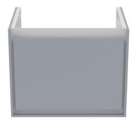 Mueble de baño Ideal Standard Connect Air, 500x360x400mm, 1 cajón, E0817EQ, Color: Gris claro brillante / blanco mate