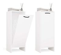 Mueble de Baño NINA 1K BLANCO 1 Columna Cesto para Ropa Estante para Baño