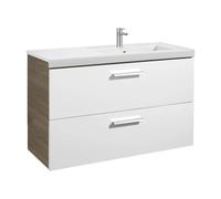 Roca - Unik Prisma 2 Cajones 1100 Dcha Fresno-Blanco (A855956322)
