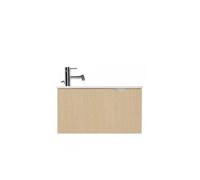 Mueble de baño suspendido 60 cm MDF color haya Alicante de Unisan