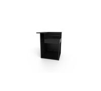 Mueble de esquina con zona de barra para cocina exterior forge adour