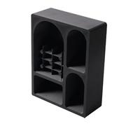 Mueble de exhibición realista con estantes de varios niveles, muebles en miniatura para decoración de casa de muñecas 1/12, accesorios de exhibición de escena, estantería de casa de muñecas