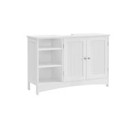 Mueble de Lavabo 90 x 30 x 60 cm Blanco