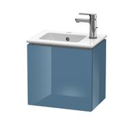 Mueble de pared Duravit L-Cube, 1 puerta, bisagra derecha, 420mm, para Me by Starck 072343, LC6272R4747, Color: Laca de alto brillo Stone Blue