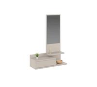 Mueble de recibidor fiord sh blanco roto 81 x 116 x 27,4 cm