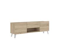 FMD Möbel Brighton 2 Tablero de TV, Madera de Roble, rechteckig