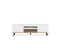 Calicosy Mueble de tv 2 puertas a160 cm - blanco