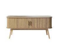 Mueble de tv 2 puertas corredizas l119 cm - ernest 39 cm