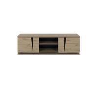 Mueble de tv 2 puertas crack - fabricación francesa