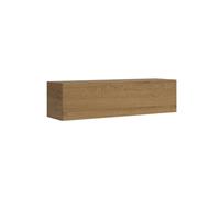 Mueble de TV de pared abatible con pasacables An. 153,6 Al. 40 Pr. 39,2