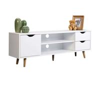 Miroytengo Mueble de TV Fiano en Color Blanco 120x41x28 cm