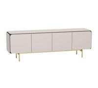 Mueble de TV Home ESPRIT Gris