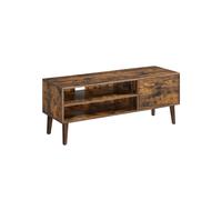 Mueble TV Industrial, Marrón Rústico / 40 x 90 x 49 cm