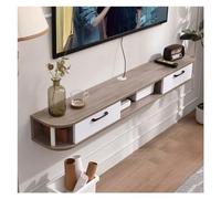 mueble de tv Soporte for TV, estante de entretenimiento, moderno estante de almacenamiento montado en la pared, centro de entretenimiento, mueble flotante for TV, consola multimedia, aparador de almac