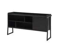 Mueble de tv storfjord aglomerado 120x34x63cm - negro [en.casa]