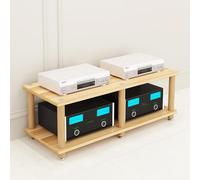Mueble Equipo Hifi, Mueble Hifi, Estante De Gabinete De Torre Multimedia, Armario Para Componentes De Audio/vídeo De Alta Resistencia, Para Sala De Estar Y Estudio De Grabación(Brown,120x46cm/47.2x18.
