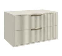 Mueble lavabo Rimini 80 cm - Cashmere - Mueble de baño con cajones