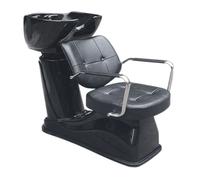 Mueble lavadero de peluquería negro Gabbiano Vigo