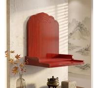 Mueble Moderno De Madera para Altar Budista De Pared, Santuario De Ofrendas Que Ahorra Espacio para Guan Gong - Estante Elegante para El Culto Doméstico para La Red L32cm/12.6in